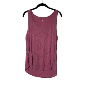 T Bar Limited Size Large Pink Tank Top